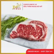 Chỉ giao HCM Đầu thăn ngoại bò Mỹ  Choice Ribeye  cắt 2 cm - 1 KG