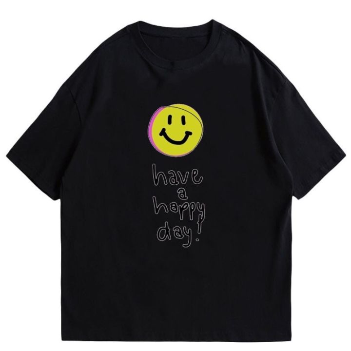 have-a-happy-day-ลายใหม่ใหม่ล่าสุด-smile-face-วางจำหน่ายในประเทศไทย-เสื้อยืด