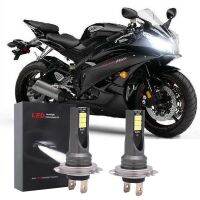 หลอดไฟหน้า LED H7 สําหรับ Yamaha YZF R6 2003-2016 2 ชิ้น รับประกัน 10 เดือน