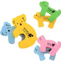 ❡▬✙ 4Pcs Animal Protection Safety Security Card Door Stopper Baby Care Lock