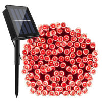 200 Led Outdoor Solar String Garland Festoon Fairy Light 22M IP65 Waterproof Solar Powered Lamp for Yard Fence Garden Decoration