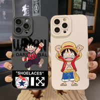 เคสโทรศัพท์สำหรับ Samsung Galaxy A03 A33 A53 A73 A12 A52S 5G A32 A31 A51 A71 A52 A72 4G Luffy Sun Wukong Black Square Edge Full Len ป้องกัน