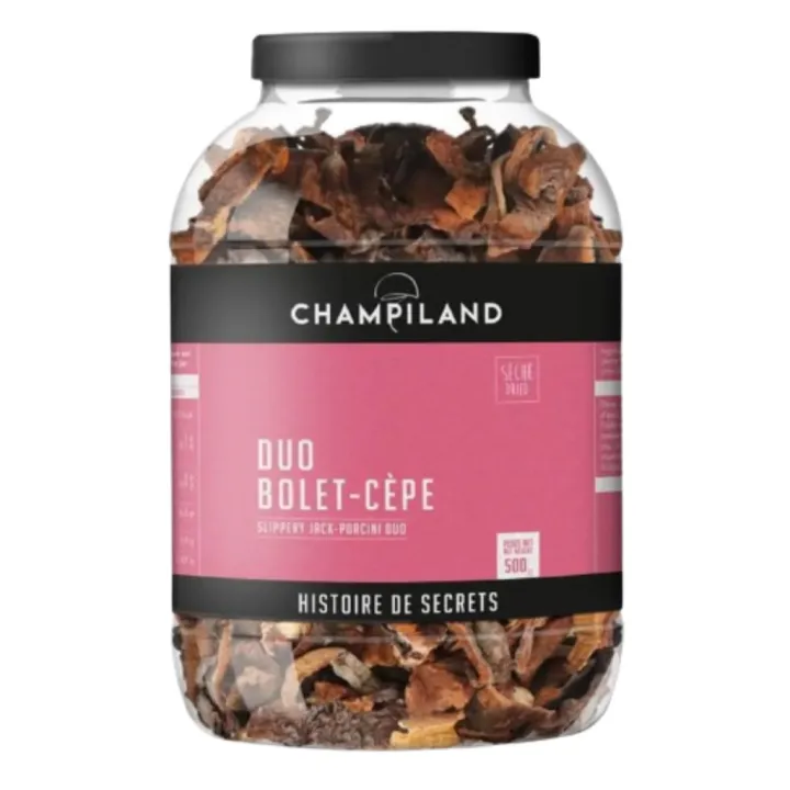 Items arrival🔹🔹 ชอมปิลองด์ เห็ดพอร์ชินีและเห็ดสลิปเปอร์รี่ แจ็คแห้ง 500