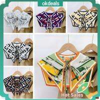 OKDEALS ที่ครอบหู ผ้าพันคอสะพายไหล่ ป้องกันรังสียูวี หลากหลายสไตล์ อุปกรณ์ตกแต่งไหล่ ได้รับความนิยม ชุดคอพิมพ์ลาย ของผู้หญิง