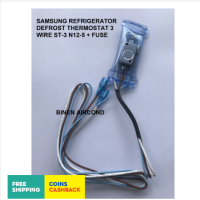 Samsung ตู้เย็นละลายน้ำแข็งและละลายน้ำแข็งเทอร์โมเดิม3สาย N12-5 ST-3 + ฟิวส์ (OEM)