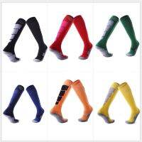 [wholesale] 1 Pair Anti-Slip Soccer Sports Socks Men Sock Football Knee Above Long Socks