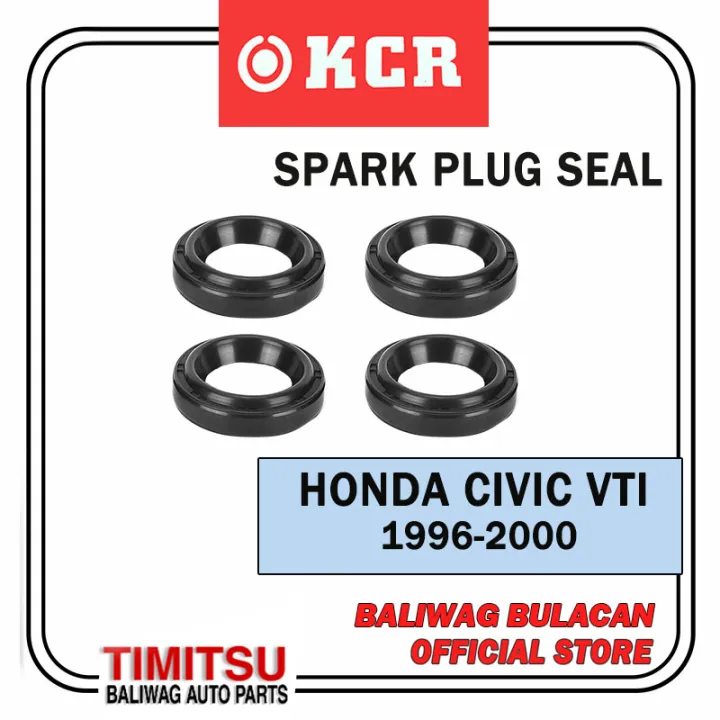 SPARK PLUG SEAL (SET 4 PIECES) HONDA CIVIC VTI 19962000 PART NO. 12342