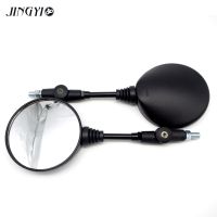 Foldable Round Scooter Rear Mirror Dirt Pit Bike Rearview Motorcycle Mirrors FOR Honda CRF150F CRF230F 03-17 CRF250F 19-20 CRF F