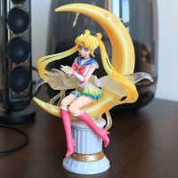 Anime Figure Tsukino Usagi PVC Sailor Moon Moon Hare Sailor Moon Zero Figure Cartoon Character Model Toy Collection Gift Toy