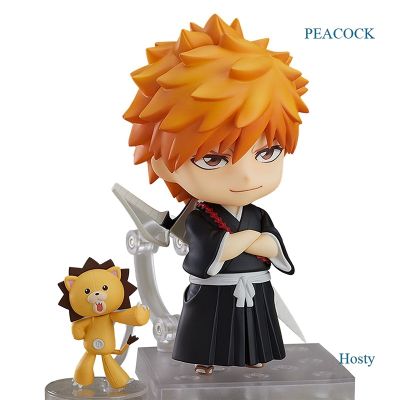 Pea โมเดลฟิกเกอร์อนิเมะ BLEACH Nendoroid Ichigo Kurosaki ของเล่นสําหรับเด็ก