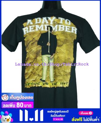 เสื้อวง A DAY TO REMEMBER เสื้อยืดวงดนตรีร็อค เสื้อร็อค  ADR1332 ส่งจากไทย