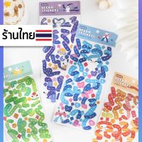 ♥︎สติ๊กเกอร์ สติกเกอร์ Sticker DIY ไดคัท กากเพชร ริบบิ้น เกาหลี ติดเคส โน๊ตบุ๊ค ติดบัตร อุปกรณ์การเรียน ของตกแต่ง น่ารัก♥︎UKI STATIONERY♥︎ST-137