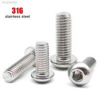 ✺✿  316 A4 Stainless Steel High Quality M3 M4 M5 M6 M8 M10 M12 ISO7380 Marine Grade Hexagon Hex Socket Button Head Allen Screw Bolt