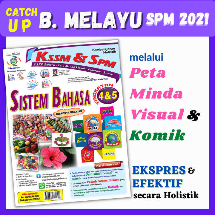 Kssm Spm Pembelajaran Holistik Peta Minda Visual Komik Sistem