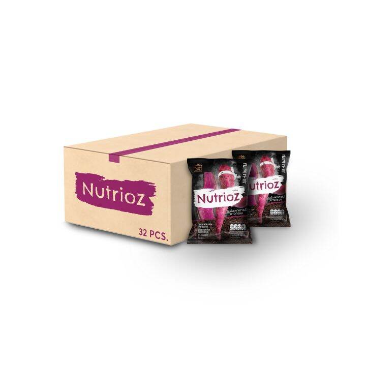 nutrioz-smoke-roasted-sweet-potato-chips-มันเผาเกาหลีแผ่นบางกรอบ