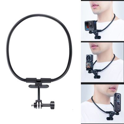 For DJI Action 2 Magnet Neck Hold Mount Lanyard Strap Phone Holder Vlog for Insta360 One RS R X2 GoPro 10 9 Xiaomi yi Cellphone
