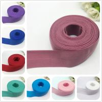 【hot】！ 5yards/Lot 25mm Elastic Band Fold Over Sewing Trim Waist Garment Accessory