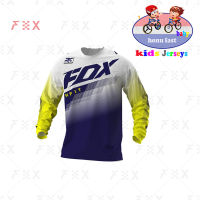 2021 New Kids Quick Dry Motocross Jersey Downhil Mountain Bike DH Shirt MX Motorcycle Clothing http fox kids MTB jersey T-Shirts