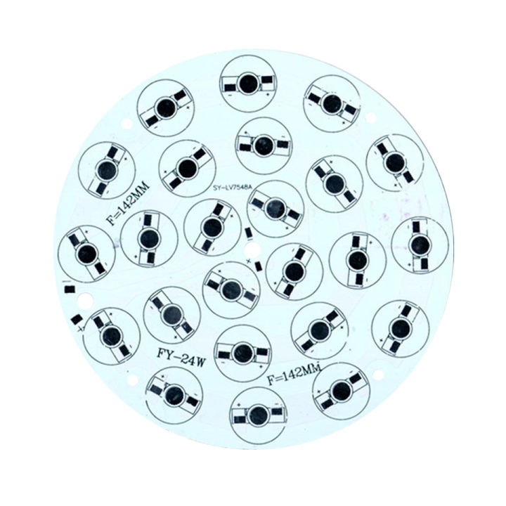 24w-led-pcb-underground-lamp-heatsink-high-power-led-install-aluminum-lamp-plate-dia142-204mm-for-led-spotligt-underwater-lamps