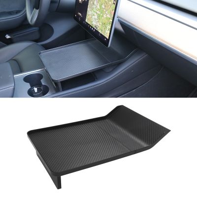Center Console Alset Tray for Tesla Model Y Model 3 Food Eating Table Holding Your Essentials During Autopilot Road Trip