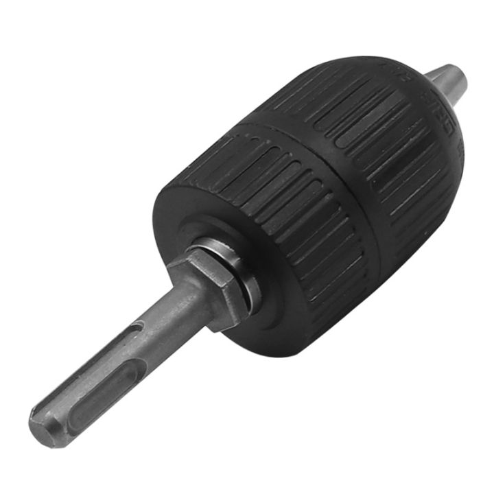 2-13mm-precise-keyless-drill-chuck-converter-1-2-quot-20unf-thread-quick-change-adapter-sds-plus-shank-1-4-quot-hex