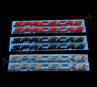 โลโก้ Spacecab (D-max 2020) ตัวหนังสือข้างประตู แพ็ค2ชิ้น