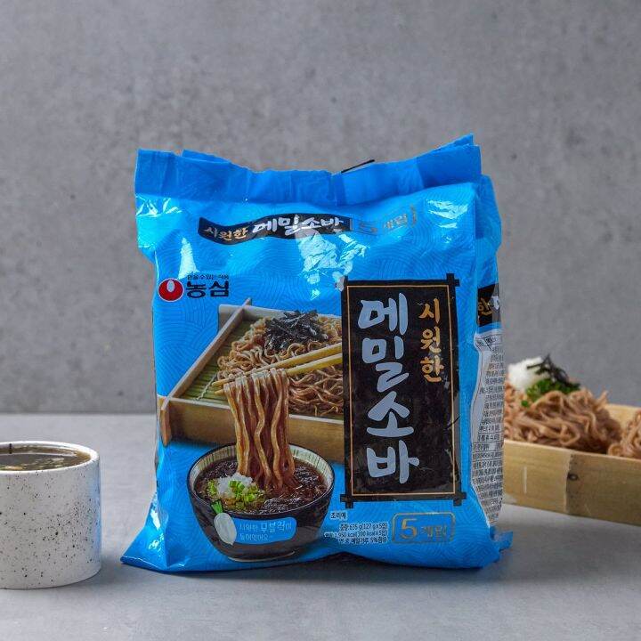 Nongshim Maemilsoba Buckwheat Noodle Multipack(5pcs.) Lazada PH