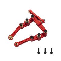 Aluminum Ball Bearing Crank Steering Assembly Link Set for Tamiya TT02 TT-02 TT-02D 1/10 RC Drift Car Parts