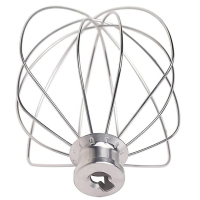 2X KN256WW Eggbeater Accessories for 5-6QT Bowl-Lift Vertical Mixer Accessories Egg Cream Mixer Cake Mayonnaise Mixer