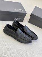 Original Ecco mens outdoors casual sports Running shoes sneakers leather shoes SHY91105