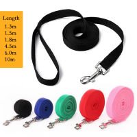 Long Tow Rope Nylon Dog Leashes 6 Colors 1.5M 1.8M 3M 4.5M 6M 10M Walking Training Leash Cats Dogs Harness Collar Lead Strap