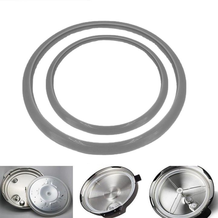 22 24 26CM Sealing Ring Pressure Cooker Seal Ring Gasket White Silicone  Rubber