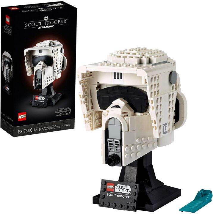 [BrickStory] LEGO Star Wars Scout Trooper Helmet (75305)(471 Pieces ...