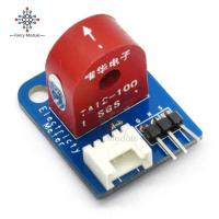 หม้อแปลงไฟฟ้ากระแสสลับ5a แอมมิเตอร์บอร์ดสำหรับ Arduino เซ็นเซอร์โมดูลไฟฟ้ากระแสสลับโมดูลมิเตอร์อิฐ A12-100 5V I/O