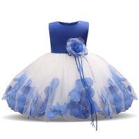 Flower Christmas Girl Dress Wedding Princess Tutu Party Events Dresses For Teenage Girl Dress Ceremonies Kids Children Clothes