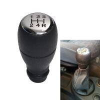 【cw】 5-Speed Gear Shift Stick Knob 2403.T9 Black Chrome For Citroen Berlingo 1996-2008 Peugeot Partner 1996-2008 ！