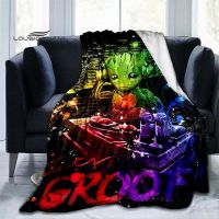 Blanket Cute Fashion Child Flannel Blanket Bed Throw Soft 3D Cartoon Printed Bedspread Coverlet Sofa Gift Travel Camping