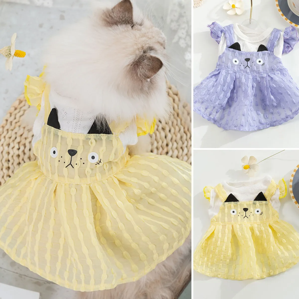 Váy mới cho thú cưng đầm mùa hè chó mèo Yorkshire công chúa cún  Shopee  Việt Nam