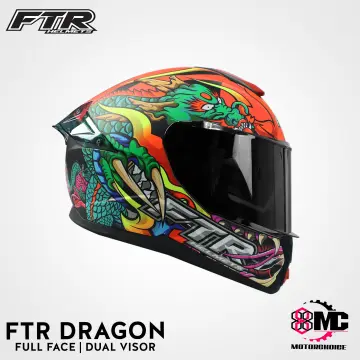 Shoei helmet hot sale dragon design