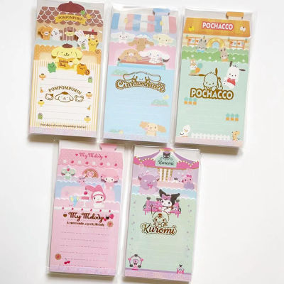 80 แผ่นน่ารักการ์ตูนอะนิเมะ MeMO Pad Kawaii Sticky Notes สาวไดอารี่ DIY Collage ตกแต่งโน๊ตบุ๊คโรงเรียนเครื่องเขียนญี่ปุ่น-Yrrey