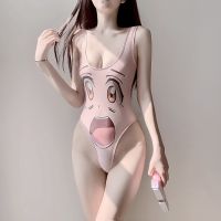 Sexy Lingerie Japanese Style Two-Dimensional Animation Cos One-Piece Swimsuit Sexy Free Work Mouth Student Sukumizu