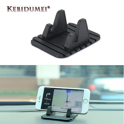 New Car Dashboard Non-slip Mat Rubber Mount Phone Holder Universal Stand Bracket For iPhone Samsung Xiaomi Huawei Mobile Holder
