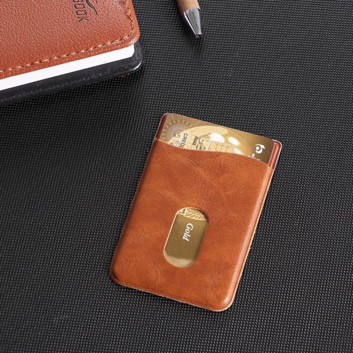 แฟชั่น-bmgs60สติกเกอร์ติดหนังกระเป๋ากระเป๋าอเนกประสงค์กระเป๋าเก็บบัตรกระเป๋าใส่โทรศัพท์มือถือ
