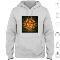 Shri Yantra-Maha Lakshmi Ashtakam-Abundance Hoodie Long Sleeve Shreem Laxmi Lakshmi Stotram Namastestu Mantra Yantra