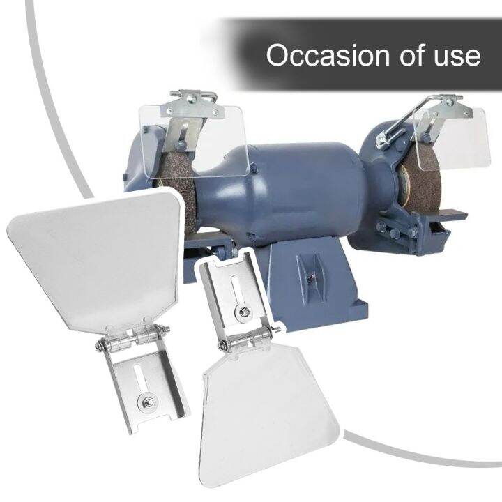 【BEUMK】 Bench Type 200 Bench Grinder Guards Kit Replacement Guard 250