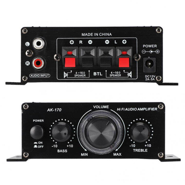 HIFI Car Audio Amplifier 400W Car Audio Booster Equalizer EQ Power Audio Power