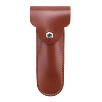 Razor Case Travel Holder Manual Double Edge Safety Razors Container PU Leather Bag