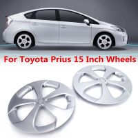 ฝาครอบอะไหล่ดุมล้อฝาครอบล้อรถนิ้ว15ชิ้น2ชิ้นสำหรับ Toyota Prius 2010 2011 2012 2013 2014 2015 2016ฝาครอบป้องกันล้อรถยนต์