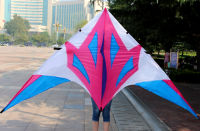 Outdoor Fun 2.8m Large Power Delta Kite For s And Children Triangle Huge Kites With Handle And Line Good Flying