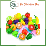 Đồ chơi cắt hoa quả - rau củ nhựa cho bé SET ĐỦ